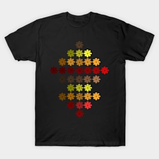 Fall flower design T-Shirt